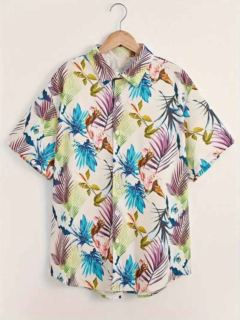 Short Sleeve Bowling Shirt Retro - メンズクラシックボウリングボール柄ハワイアンシャツ夏ストリートレトロ半袖3Dプリントルーズスポーティビーチカラーシャツ