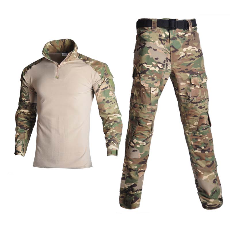メンズ G2 タクティカル フロッグ スーツ セット 長袖  - Tactical Military Shirt Cargo のレビューと価格