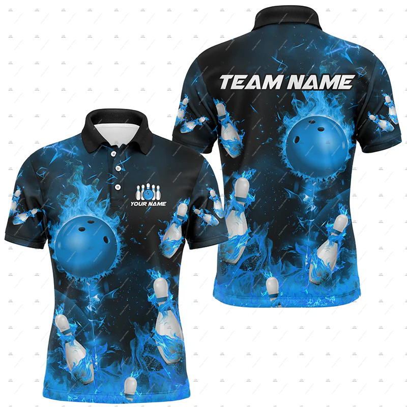 カスタム名ボウリングスカルフレームグラフィティグラデーション - Short Sleeve Bowling Shirt Retro のレビューと価格
