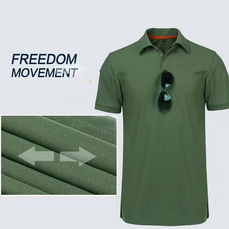 メンズミリタリー通気性プルオーバーサマースポーツ Tシャツ速 - Tactical Military Shirt Cargo のレビューと価格