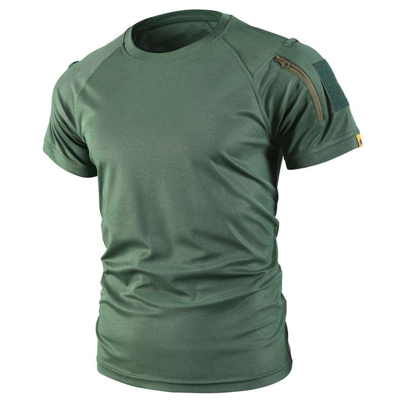 戦術的な貨物クイックドライ戦闘 Tシャツメンズミリタリーアー - Tactical Military Shirt Cargo のレビューと価格
