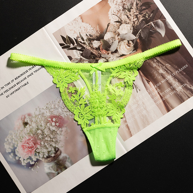 レースパンティーセクシーな Tバック女性下着ブリーフ通気性  - Underwear のレビューと価格