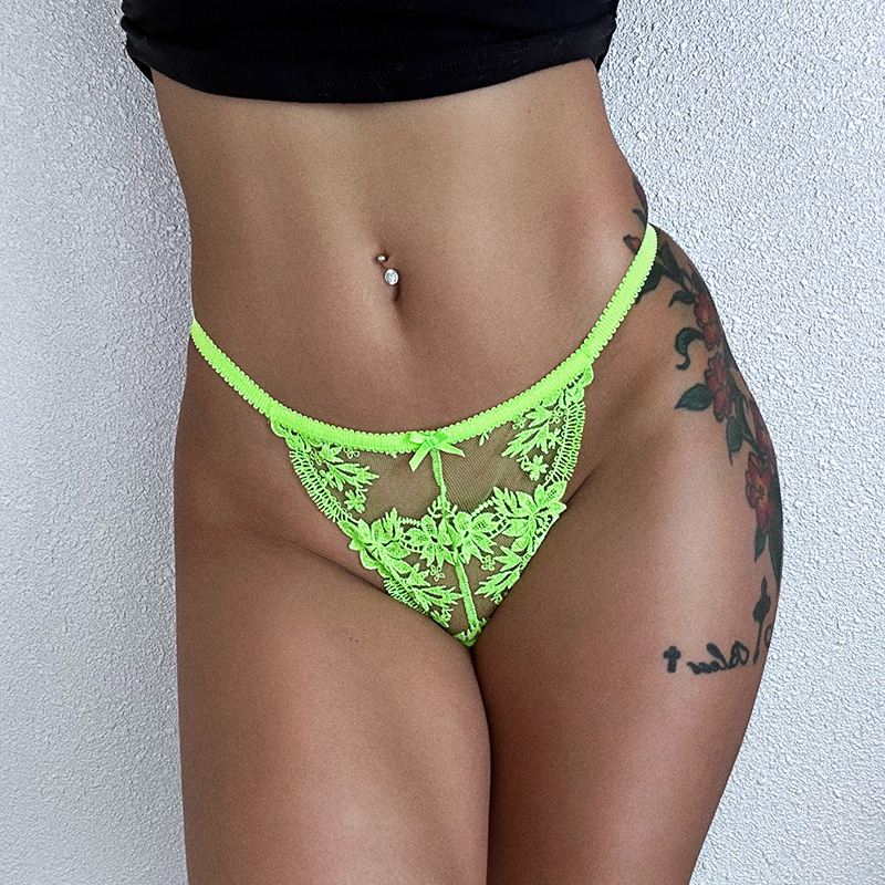レースパンティーセクシーな Tバック女性下着ブリーフ通気性  - Underwear のレビューと価格