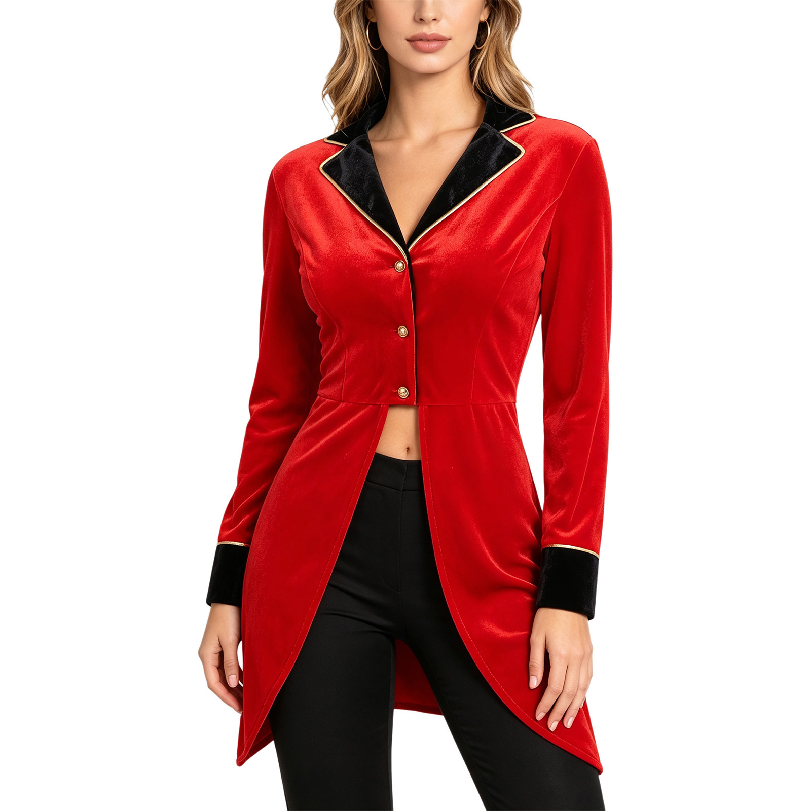 レディース サーカス団長 テールコート ハロウィン コスプレ - Jackets のレビューと価格