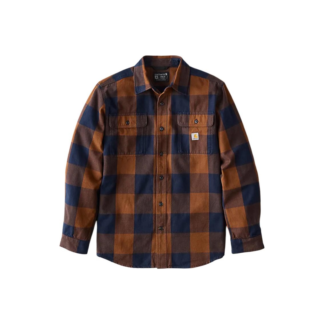 カーハート FW25 107013 ルーズフィット ヘビーウ - Flannel Plaid Shirt Heavy Weight のレビューと価格