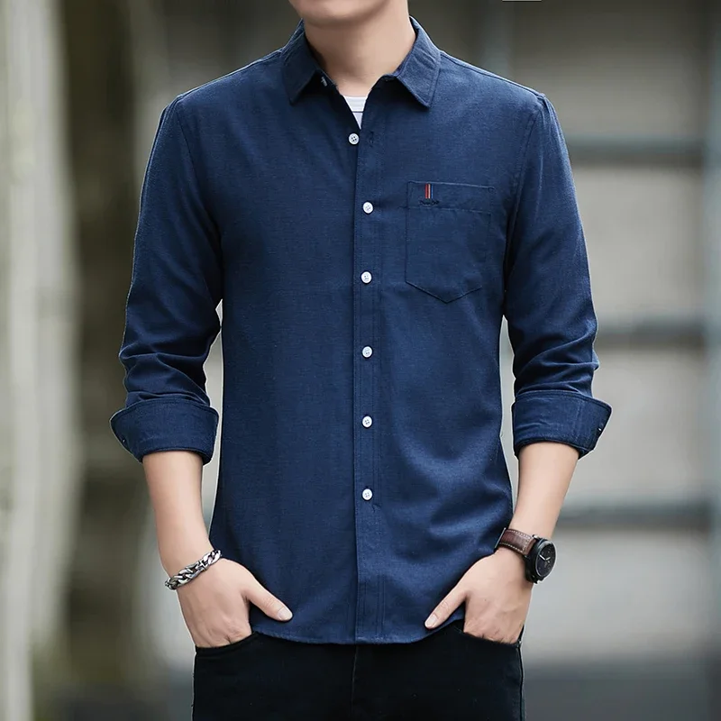 スポーツ長袖ジャケット メンズリネンシャツ 半袖カジュアルシ - Mens Linen Shirt Long Sleeve のレビューと価格