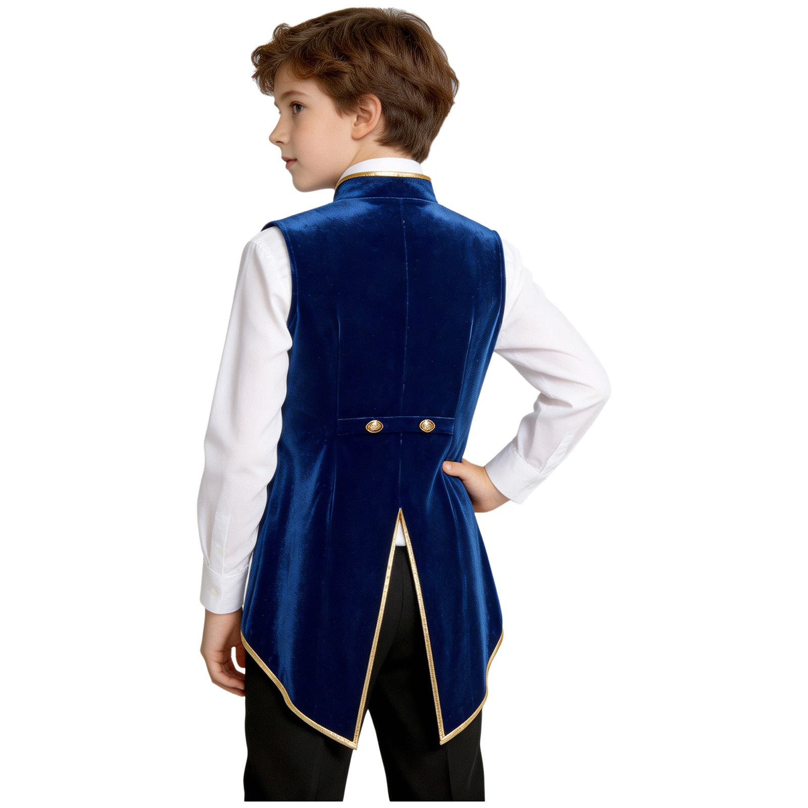 男の子用ヴィンテージ中世ルネサンス風テールコートジャケット、 - Jackets のレビューと価格