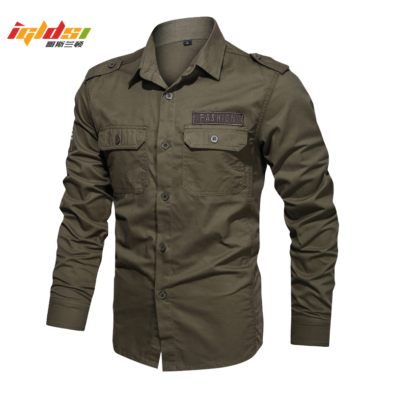 メンズミリタリースタイルのカーゴシャツ,タクティカルカジュア - Tactical Military Shirt Cargo のレビューと価格