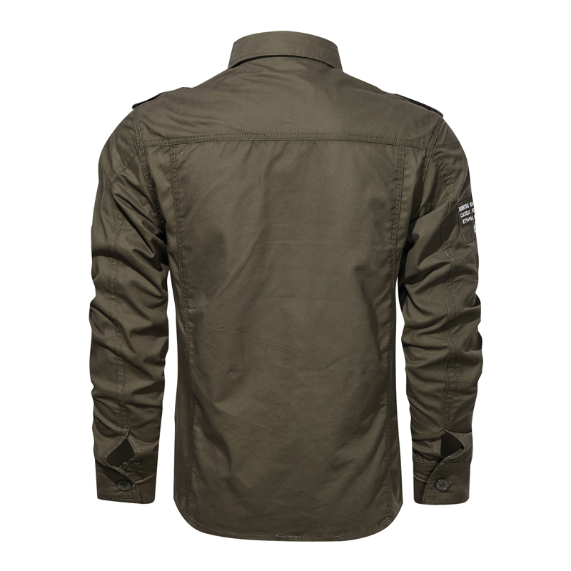 メンズミリタリースタイルのカーゴシャツ,タクティカルカジュア - Tactical Military Shirt Cargo のレビューと価格