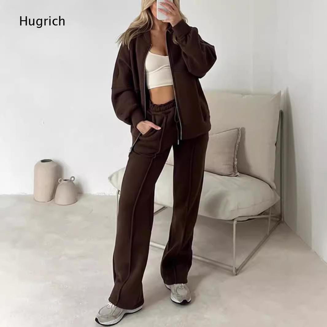 女性用ジップアップオーバーサイズジャケット、ドローストリング - Jackets のレビューと価格