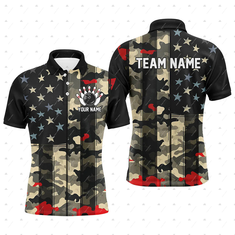 カスタム名ボウリングスカルフレームグラフィティグラデーション - Short Sleeve Bowling Shirt Retro のレビューと価格